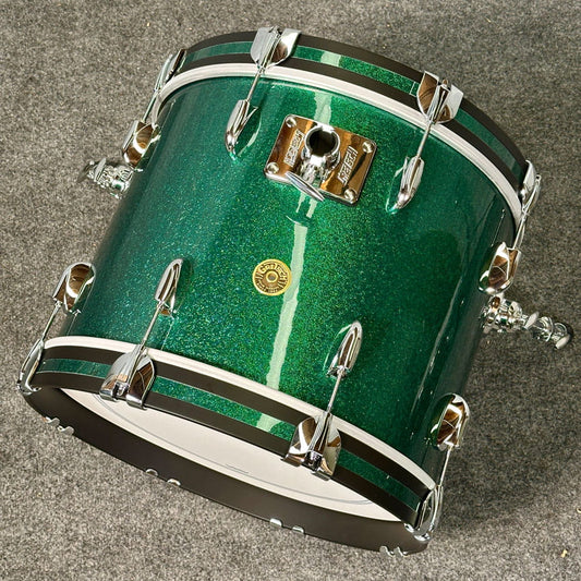 Gretsch Broadkaster 3pc Drum Set 18/12/14 Cadillac Green Sparkle - DCP Exclusive! - Drum Center Of Portsmouth