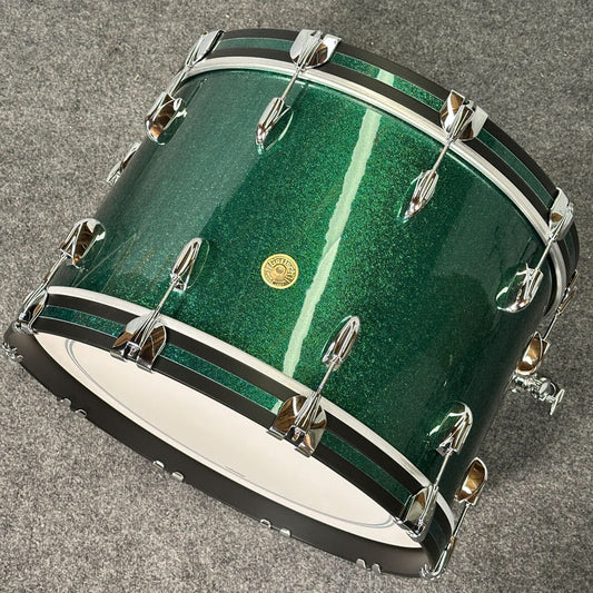 Gretsch Broadkaster 3pc Drum Set 22/12/16 Cadillac Green Sparkle - DCP Exclusive! - Drum Center Of Portsmouth