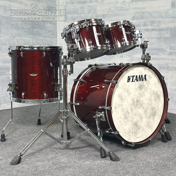 Tama TW42RZSDMW Star Walnut 4pc Drum Set w/22bd Dark Mocha Walnut