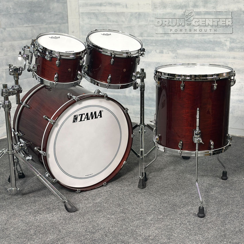 Tama Star Walnut 4pc Drum Set w/22bd Dark Mocha Walnut - Drum Center Of Portsmouth