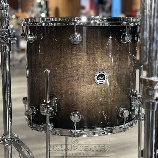 DW DWe 5pc Complete Electronic/Acoustic Drum Set Curly Maple Burst - Drum Center Of Portsmouth