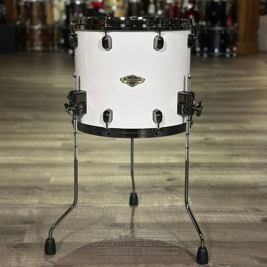 Tama Starclassic Walnut/Birch Floor Tom 14x12 Piano White - DCP Exclusive! - Drum Center Of Portsmouth
