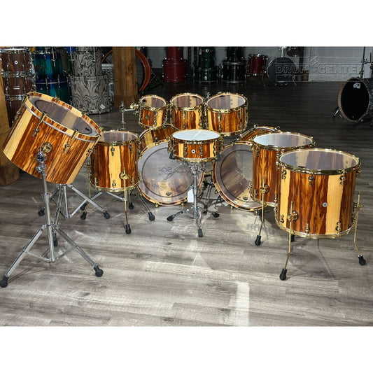 Sonor SQ2 Beech 10pc Drum Set African Marble Gloss - Drum Center Of Portsmouth