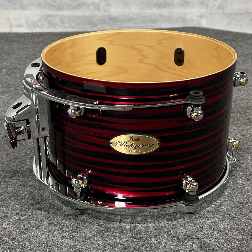 Used Pearl Reference One 4pc Drum Set Red Oyster Swirl - Excellent - Drum Center Of Portsmouth