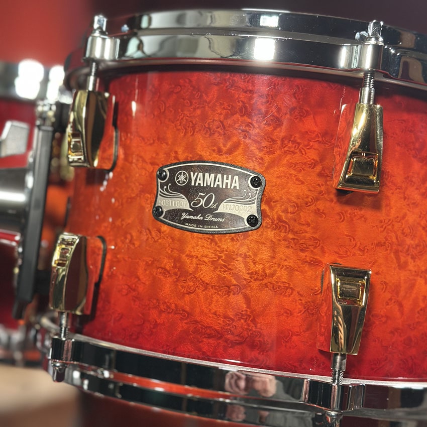 Used Yamaha 50th Anniversary Absolute Hybrid 5pc Drum Set - Excellent - Drum Center Of Portsmouth