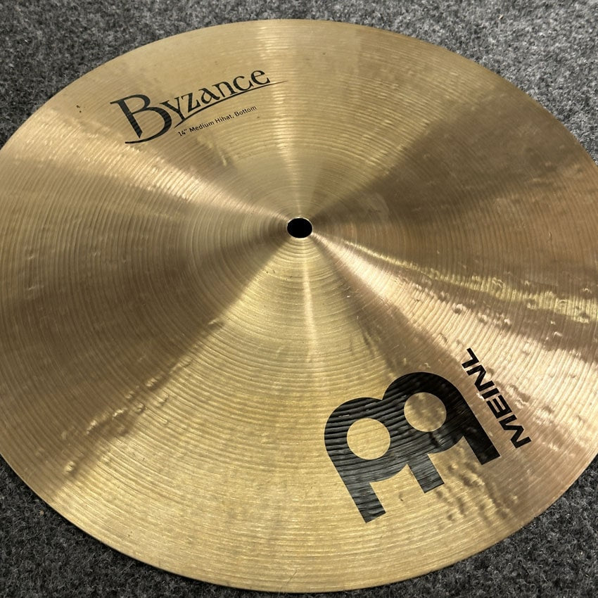 Used Meinl Byzance Traditional Hi Hat Cymbals 14" - Very Good - Drum Center Of Portsmouth