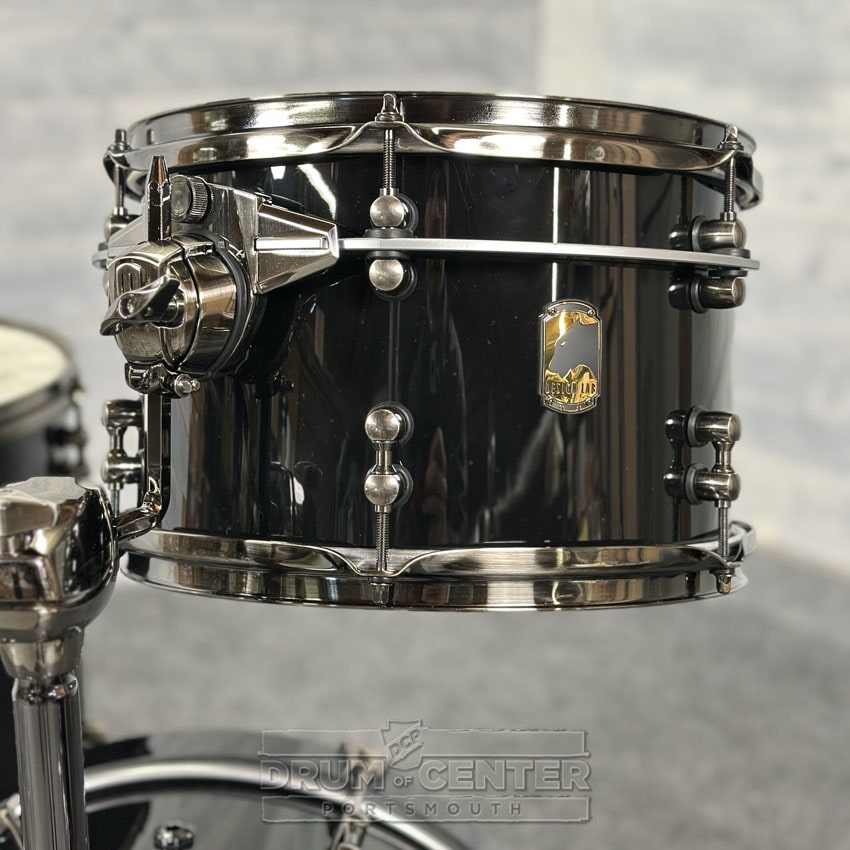 Mapex Black Panther Design Lab Cherry Bomb 3pc Drum Set Piano Black - Drum Center Of Portsmouth
