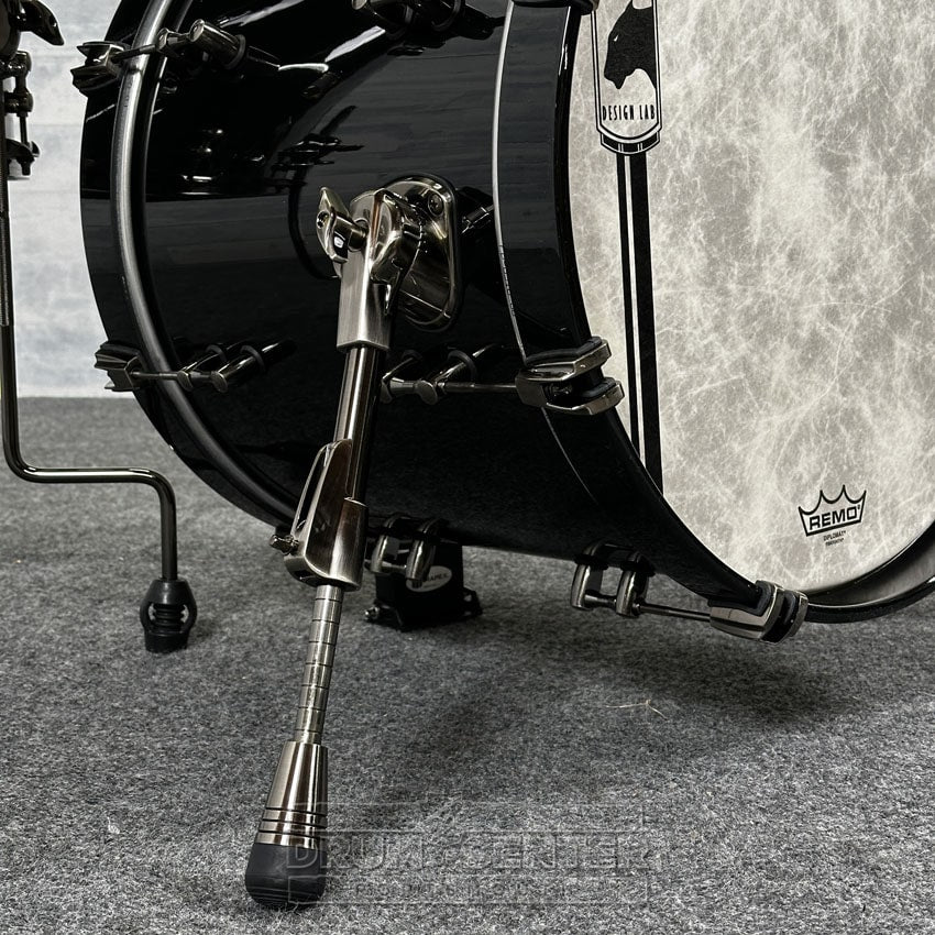 Mapex Black Panther Design Lab Cherry Bomb 3pc Drum Set Piano Black - Drum Center Of Portsmouth