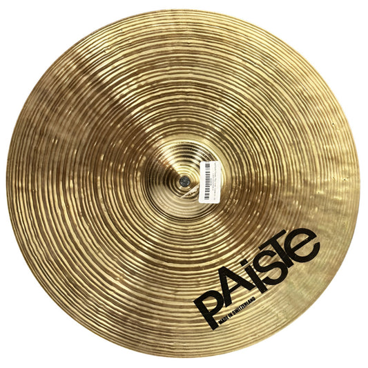 Used Paiste Twenty Thin Crash Cymbal 16" - Good - Drum Center Of Portsmouth