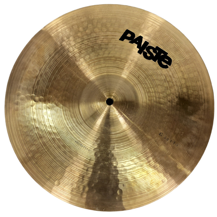 Used Paiste Prototype Crash Cymbal 16" - Good - Drum Center Of Portsmouth