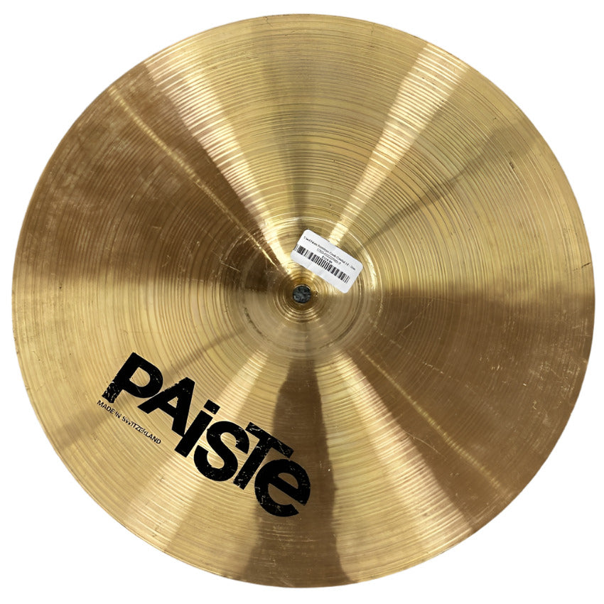 Used Paiste Prototype Crash Cymbal 16" - Good - Drum Center Of Portsmouth