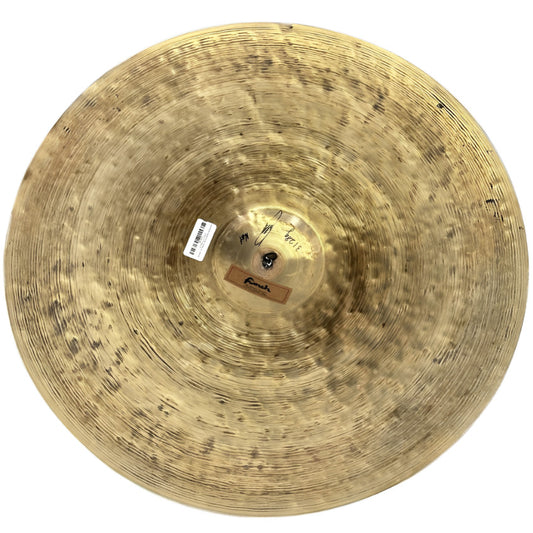 Used Funch Nefertiti Ride Cymbal 24" 3128 grams - Excellent - Drum Center Of Portsmouth