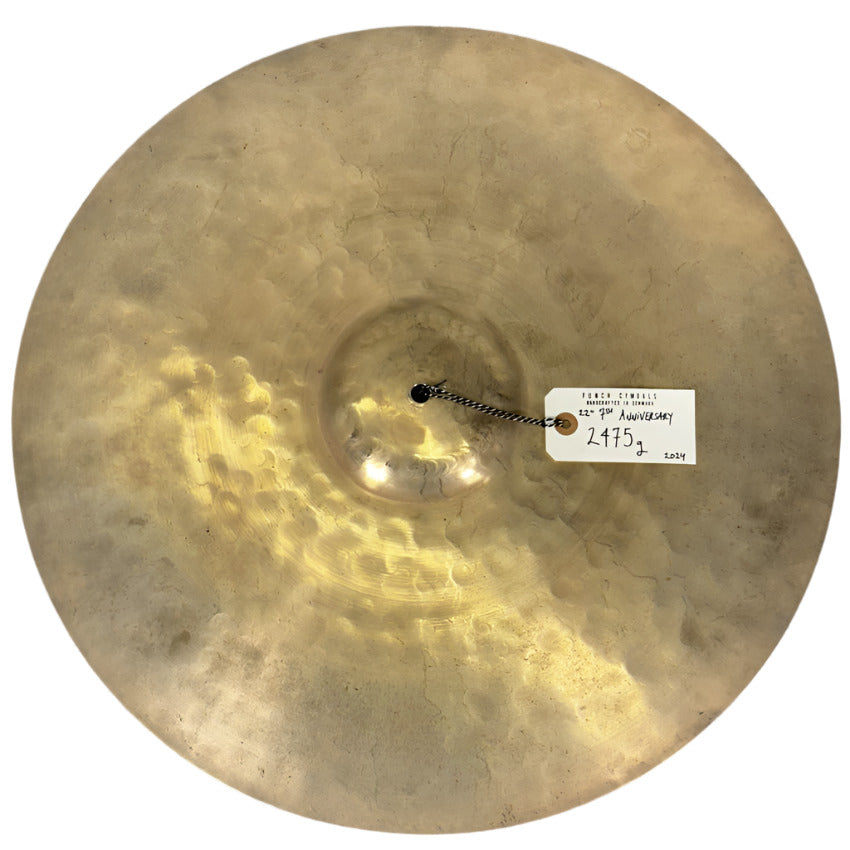 Used Funch 7th Anniversary Ride Cymbal 22" 2475 grams - Excellent - Drum Center Of Portsmouth
