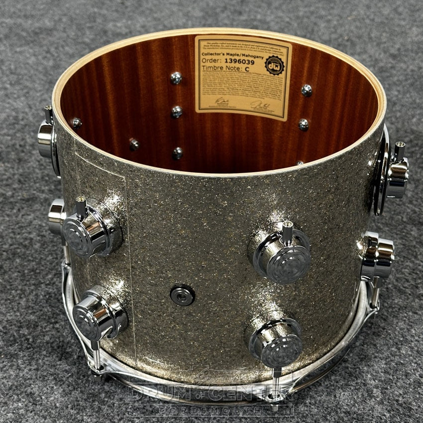 DW Collectors Maple/Mahogany 5pc Drum Set Nickel Sparkle Glass - Drum Center Of Portsmouth
