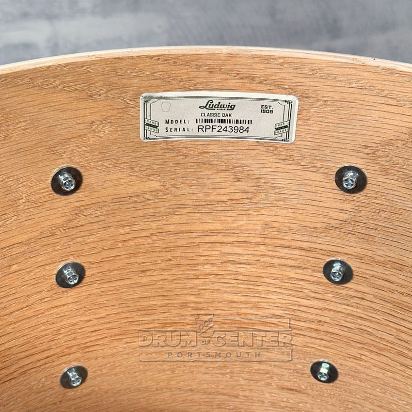 Ludwig Classic Oak 4pc 'Gold Monster' Drum Set - Drum Center Of Portsmouth