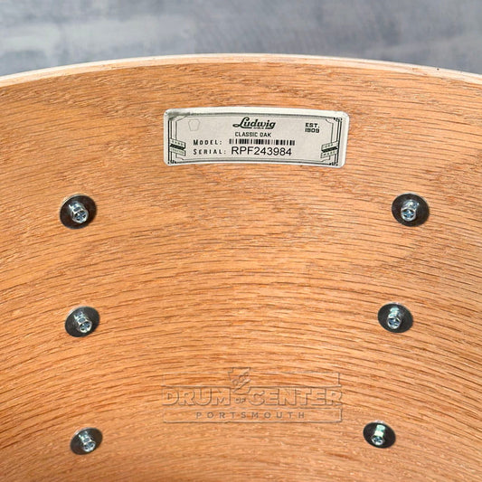 Ludwig Classic Oak 4pc 'Gold Monster' Drum Set - Drum Center Of Portsmouth