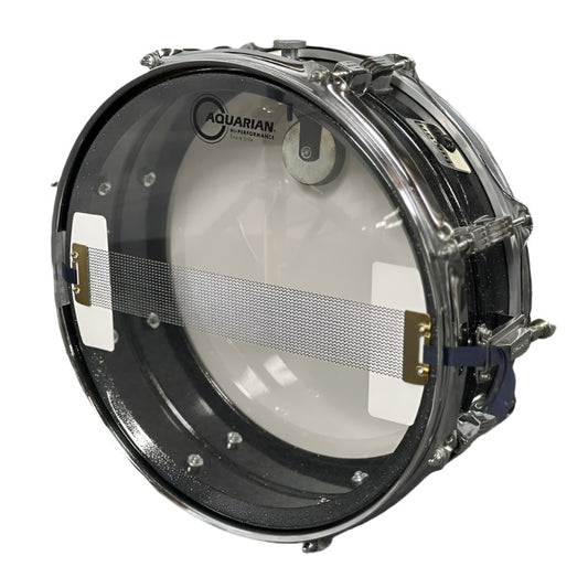 Used Vintage Ludwig Acrolite 1970s Snare Drum 14x5 Black Galaxy - Good - Drum Center Of Portsmouth