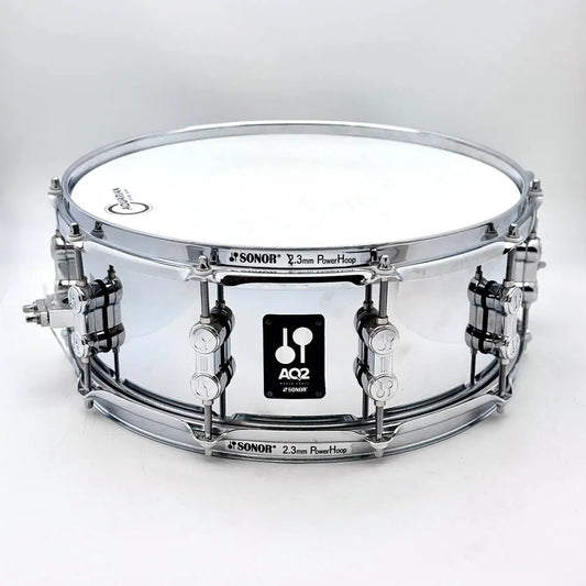 Used Sonor AQ2 Steel Snare Drum 14x5.5 - Good - Drum Center Of Portsmouth