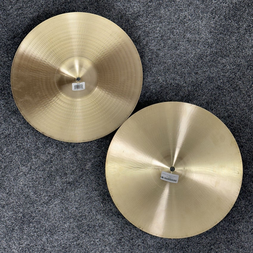 Used Zildjian A New Beat Hi Hat Cymbals 15" - Very Good - Drum Center Of Portsmouth