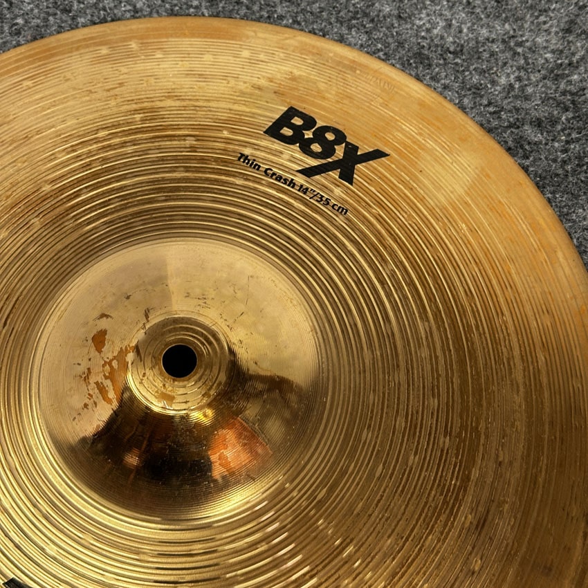 Used Sabian B8X Thin Crash 14" - Good - Drum Center Of Portsmouth