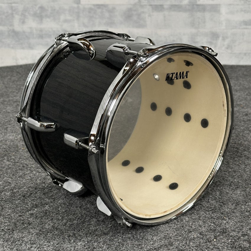 Used Tama Stagestar Rack Tom 10x8 Black Night Sparkle - Very Good - Drum Center Of Portsmouth