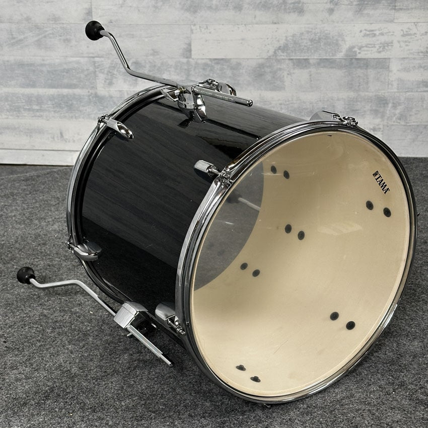 Used Tama Stagestar Floor Tom 16x15 Black Night Sparkle - Very Good - Drum Center Of Portsmouth