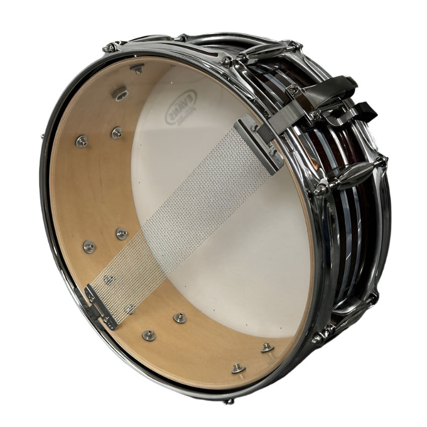 Used Westfall Drums Snare Drum 14x5.5 Custom Pearl/Sparkle Wrap - Good - Drum Center Of Portsmouth