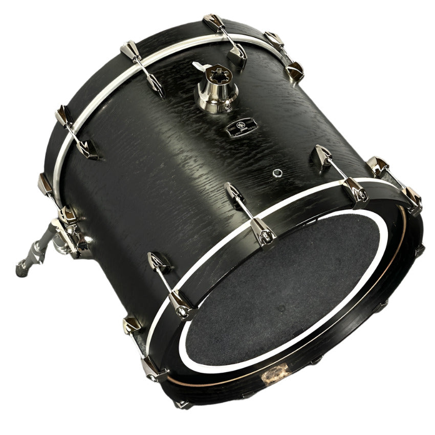 Used Yamaha Live Custom Bass Drum 20x16 Black Wood - Very Good - Drum Center Of Portsmouth