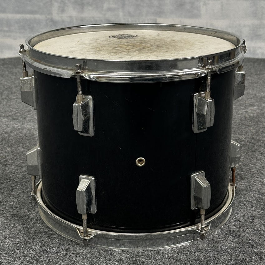 Used Misc Tom 12x10 Black Wrap - Fair - Drum Center Of Portsmouth