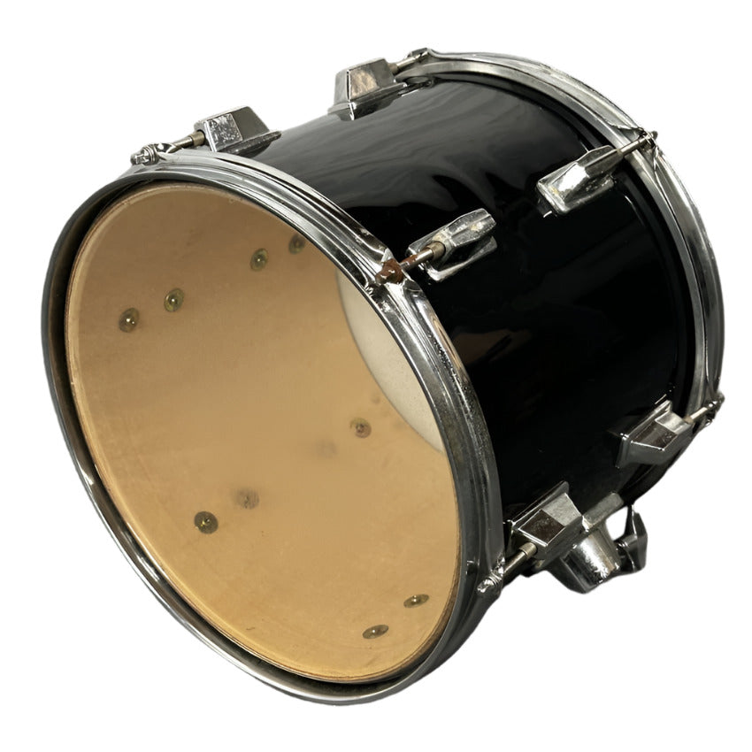 Used Misc Tom 12x10 Black Wrap - Fair - Drum Center Of Portsmouth