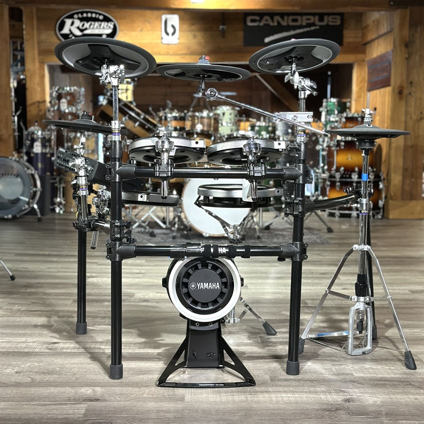 Used Yamaha DTX900 Electronic Drum Set w/Gibraltar Pad Case - Very Good - Drum Center Of Portsmouth