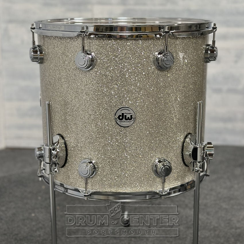DW Collectors Maple VLT 333 4pc Drum Set Broken Glass - Drum Center Of Portsmouth