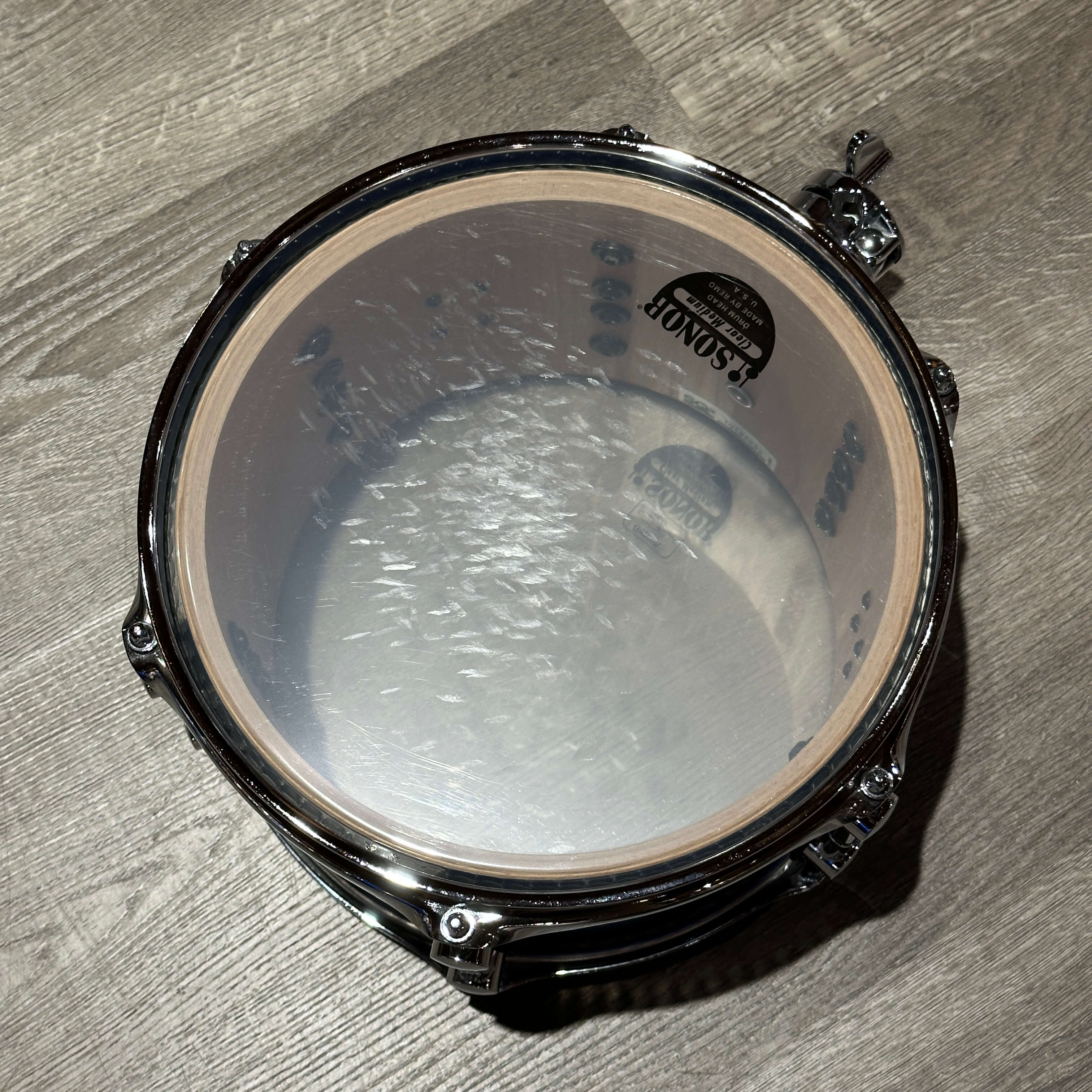 Sonor SQ2 Beech 7pc Drum Set Blue Silver Sparkle Burst Gloss - Drum Center Of Portsmouth