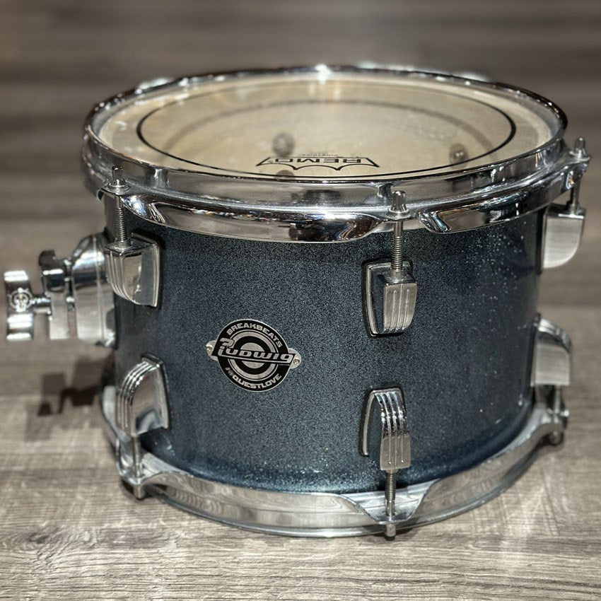Used Ludwig Breakbeats 4pc Drum Set Silver Sparkle - Good - Drum Center Of Portsmouth