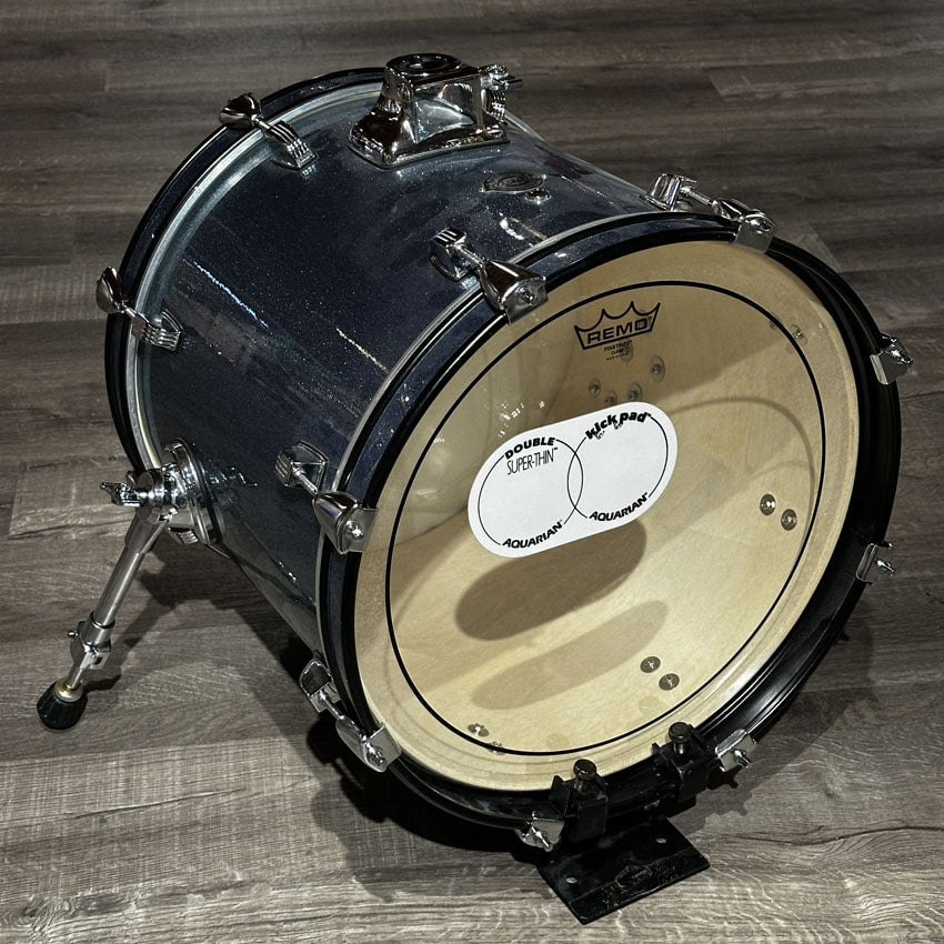 Used Ludwig Breakbeats 4pc Drum Set Silver Sparkle - Good - Drum Center Of Portsmouth