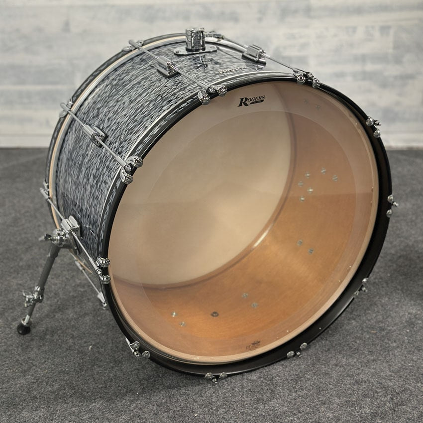 Rogers Tower 3pc Drum Set Sky Blue Onyx - Drum Center Of Portsmouth