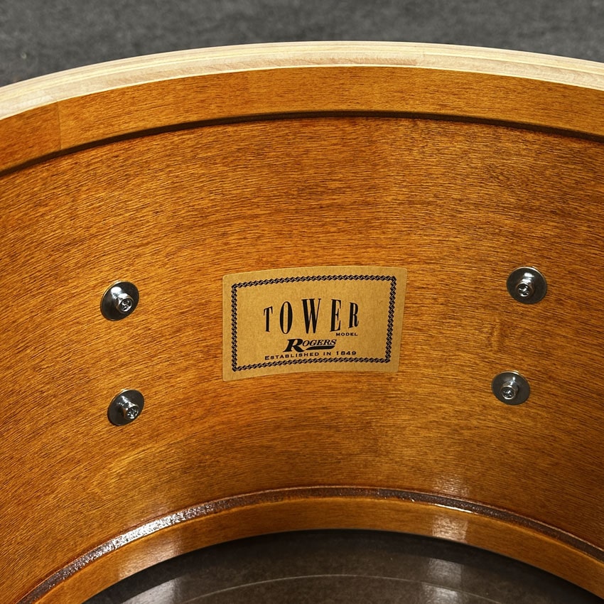 Rogers Tower 3pc Drum Set Sky Blue Onyx - Drum Center Of Portsmouth