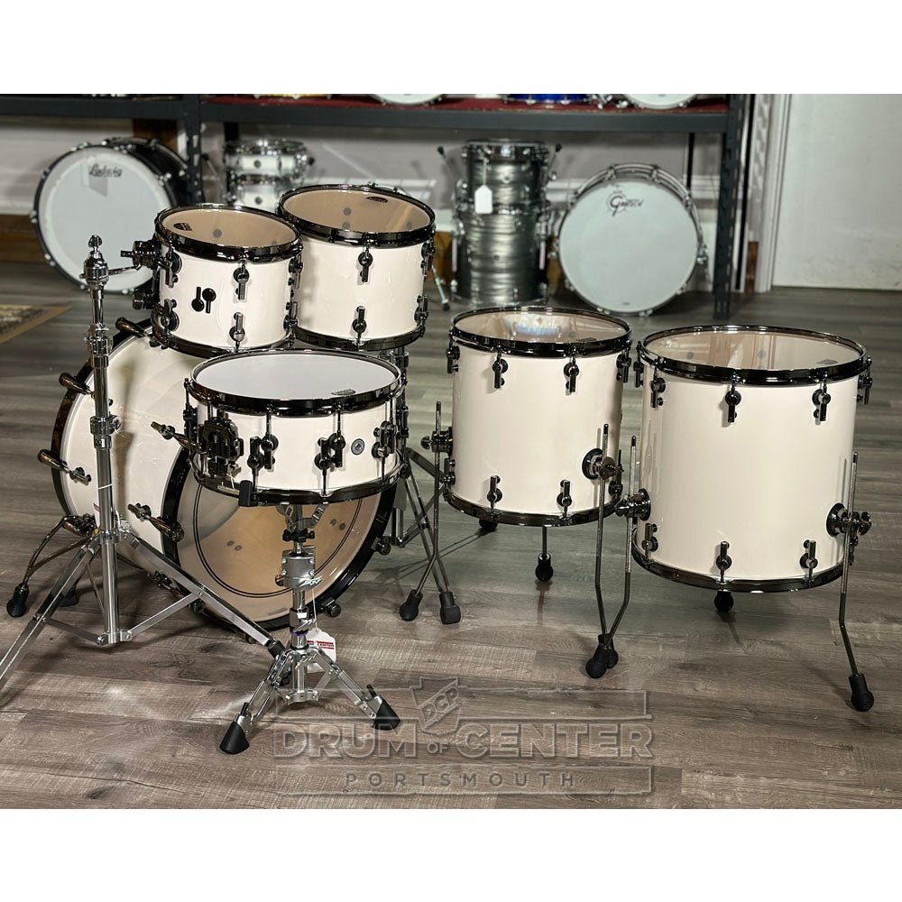 Sonor SQ2 Birch 6pc Drum Set Cream Lacquer - Drum Center Of Portsmouth