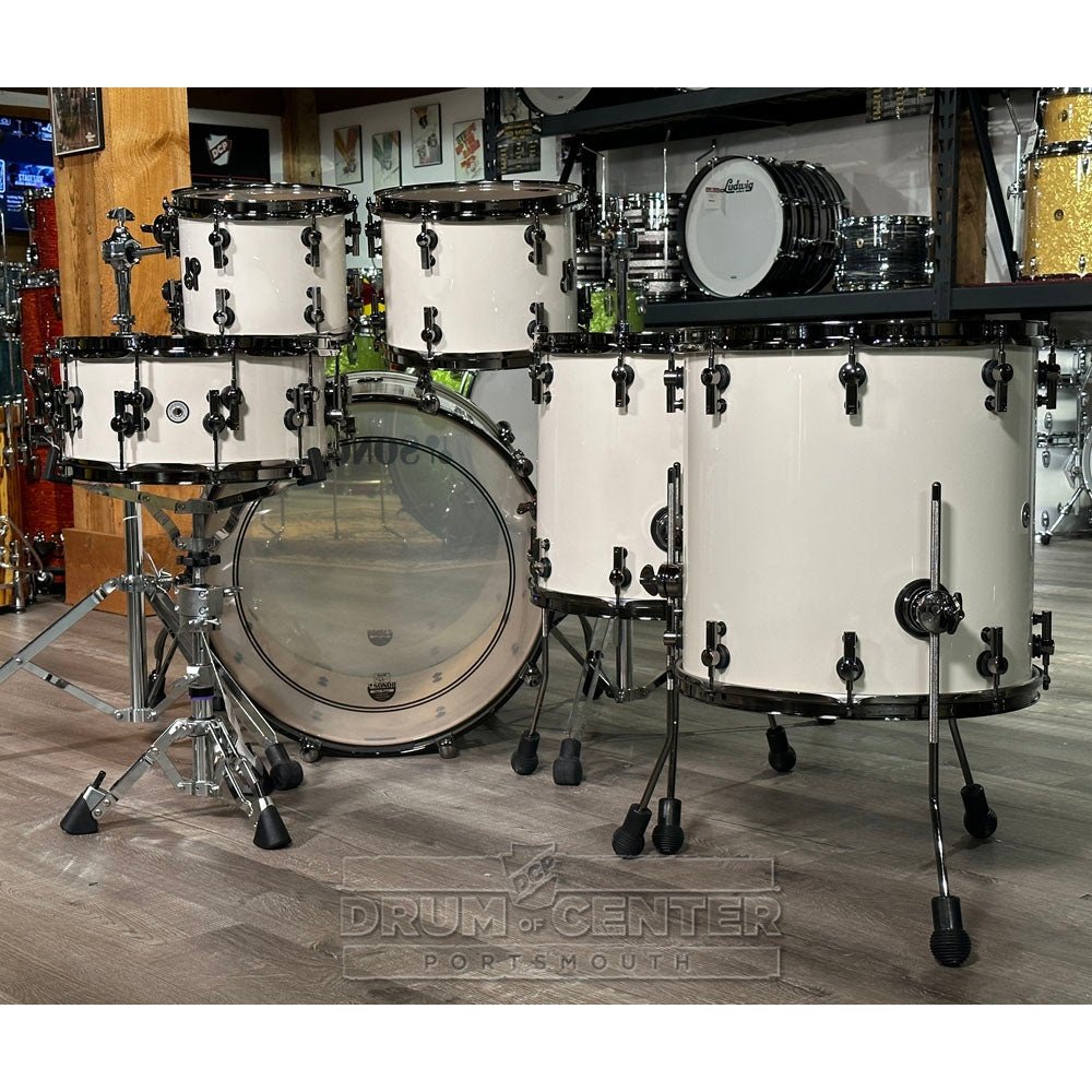 Sonor SQ2 Birch 6pc Drum Set Cream Lacquer - Drum Center Of Portsmouth