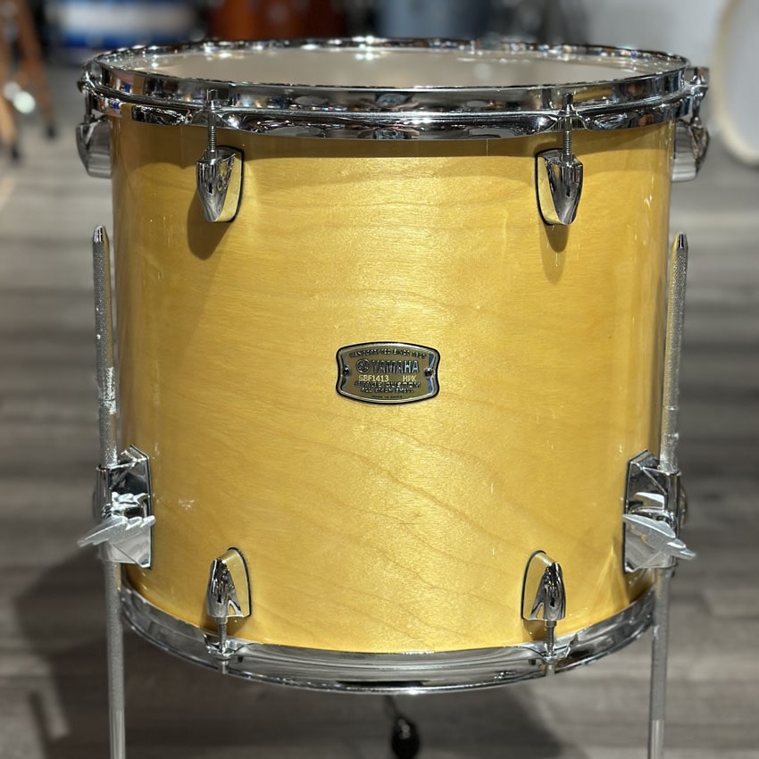 Used Yamaha Stage Custom 5pc Drum Set Natural Wood - Good - Drum Center Of Portsmouth