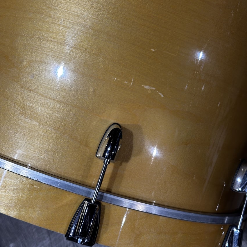 Used Yamaha Stage Custom 5pc Drum Set Natural Wood - Good - Drum Center Of Portsmouth