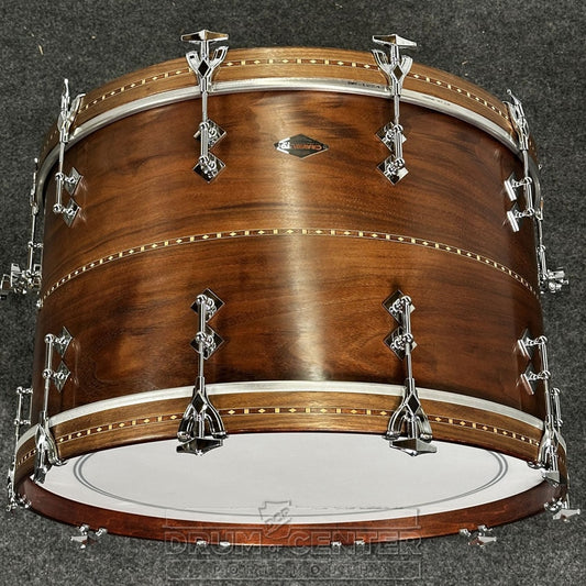 Craviotto Custom Shop Walnut 3pc Drum Set #1133 - Drum Center Of Portsmouth
