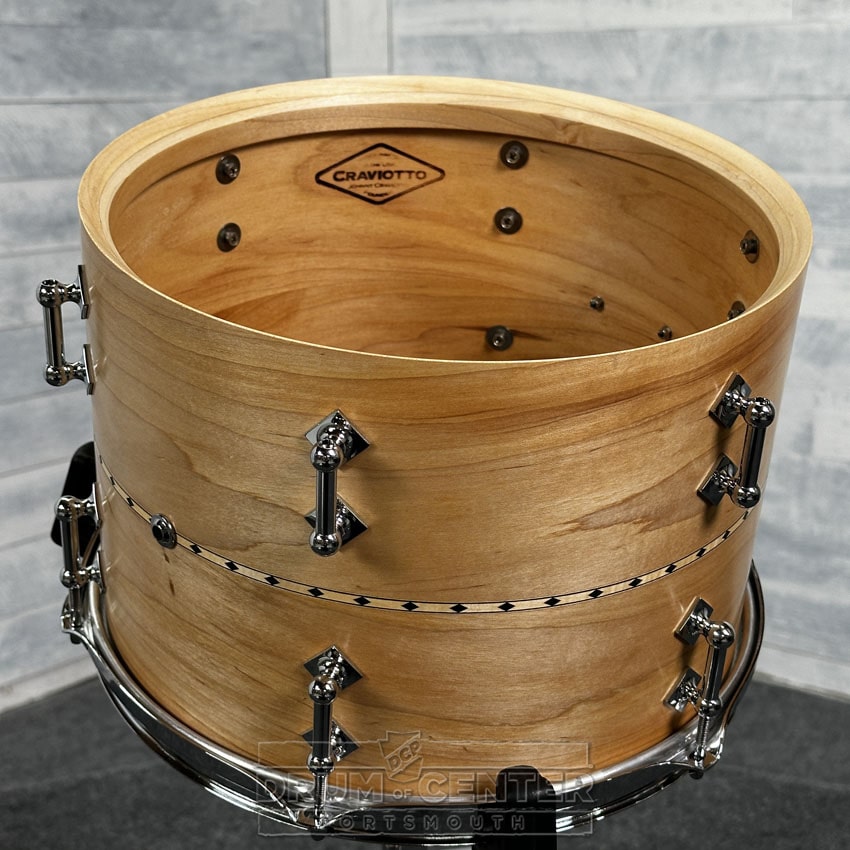 Craviotto Custom Shop Maple 3pc Drum Set #1153 - Drum Center Of Portsmouth