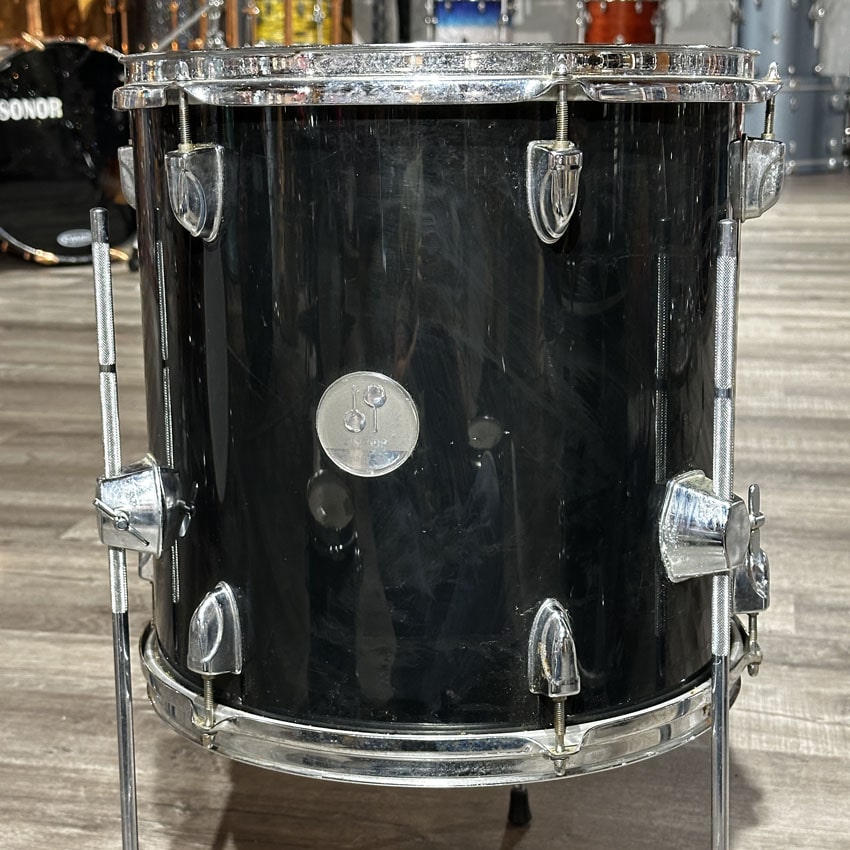 Used Sonor Force 505 4pc Drum Set Black - Good - Drum Center Of Portsmouth