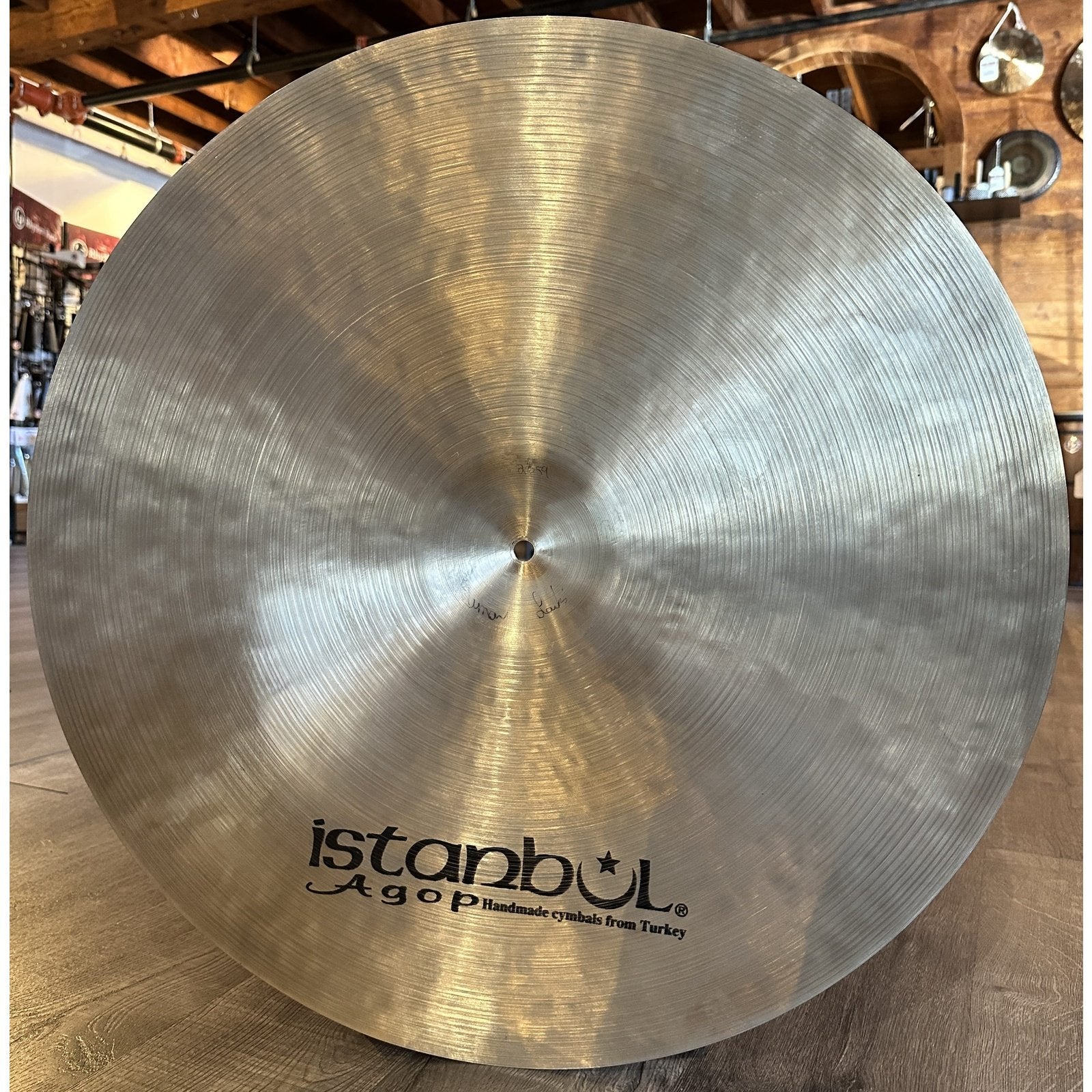 Used Istanbul Agop Traditional Dark Ride Cymbal 24"