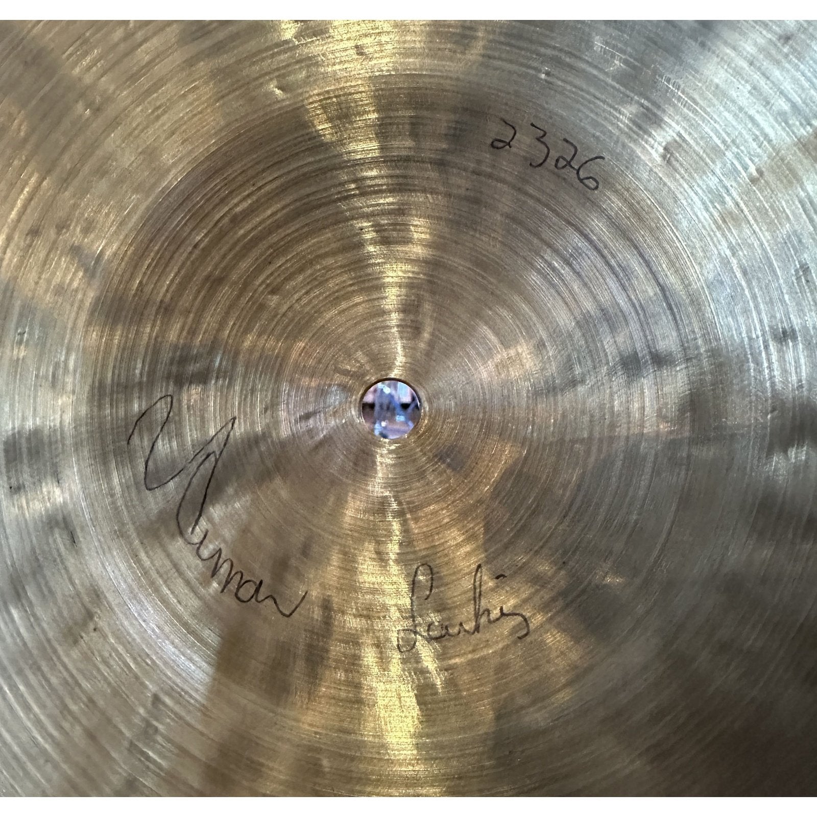 Used Istanbul Agop 30th Anniversary Ride Cymbal 22" 2326 grams