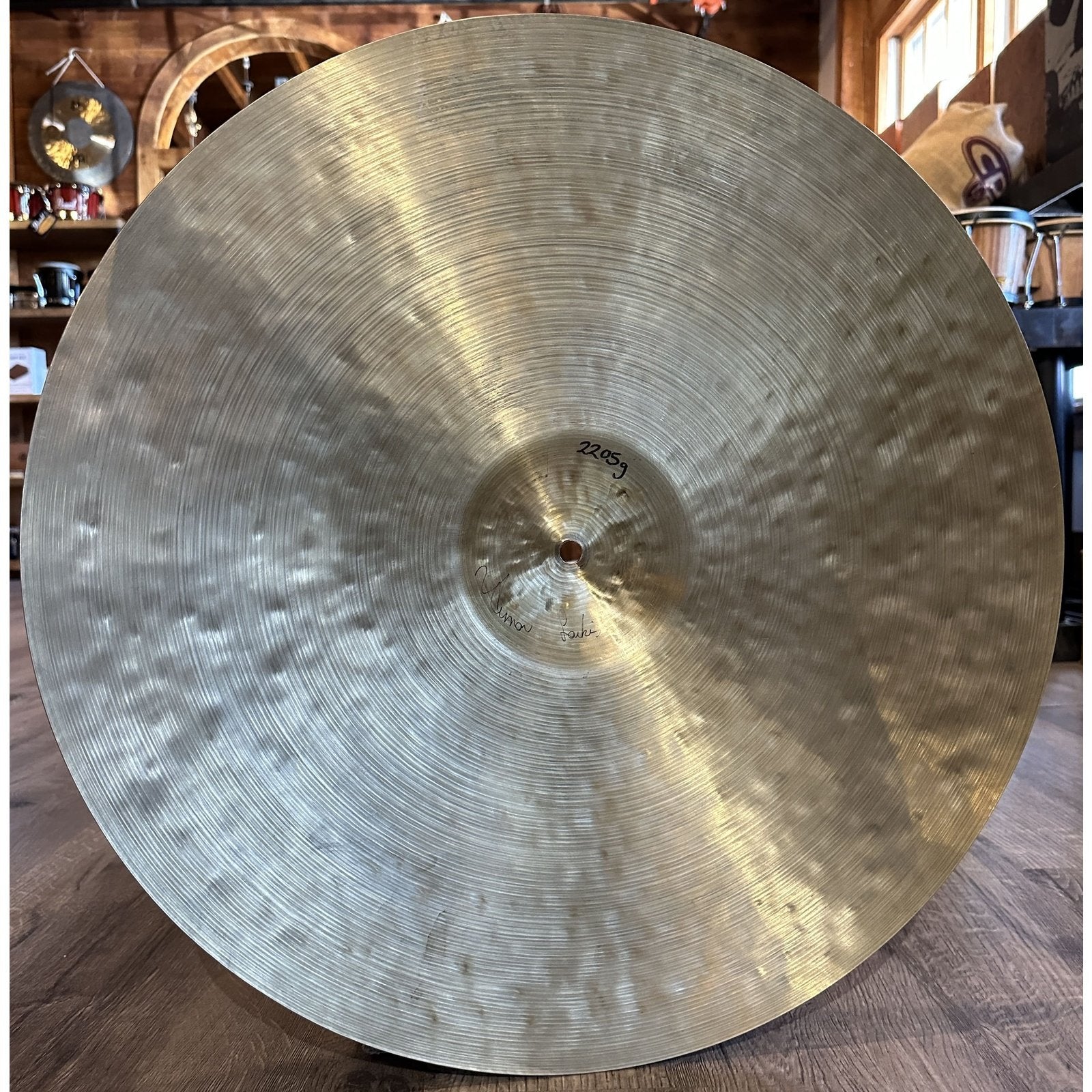 Used Istanbul Agop 30th Anniversary Ride Cymbal 22" 2205 grams