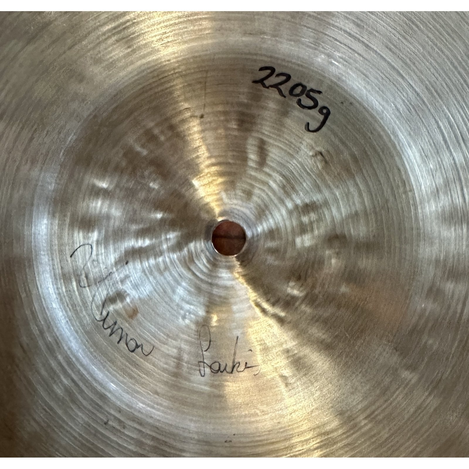 Used Istanbul Agop 30th Anniversary Ride Cymbal 22" 2205 grams