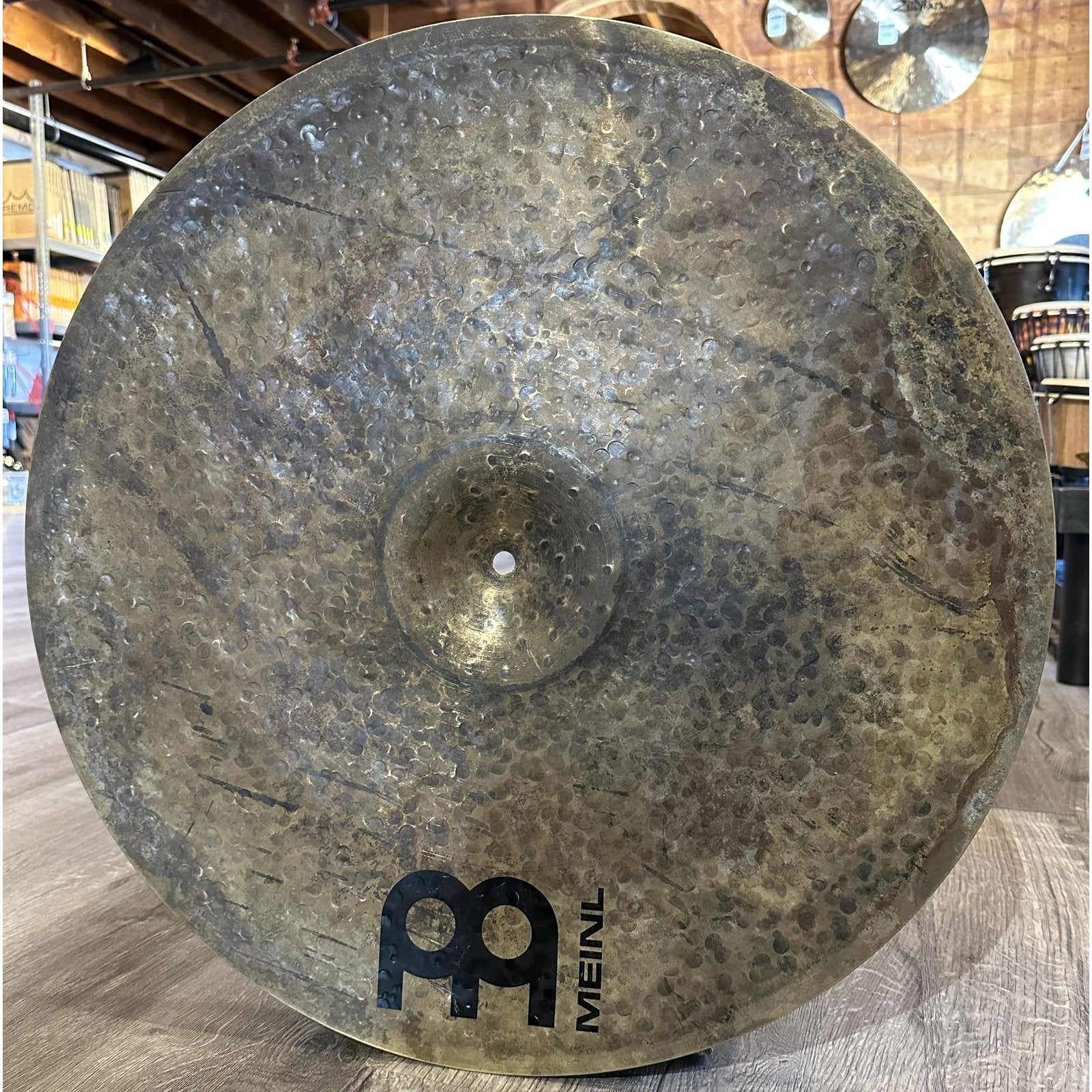 Used Meinl Byzance Big Apple Dark Ride Cymbal 22"