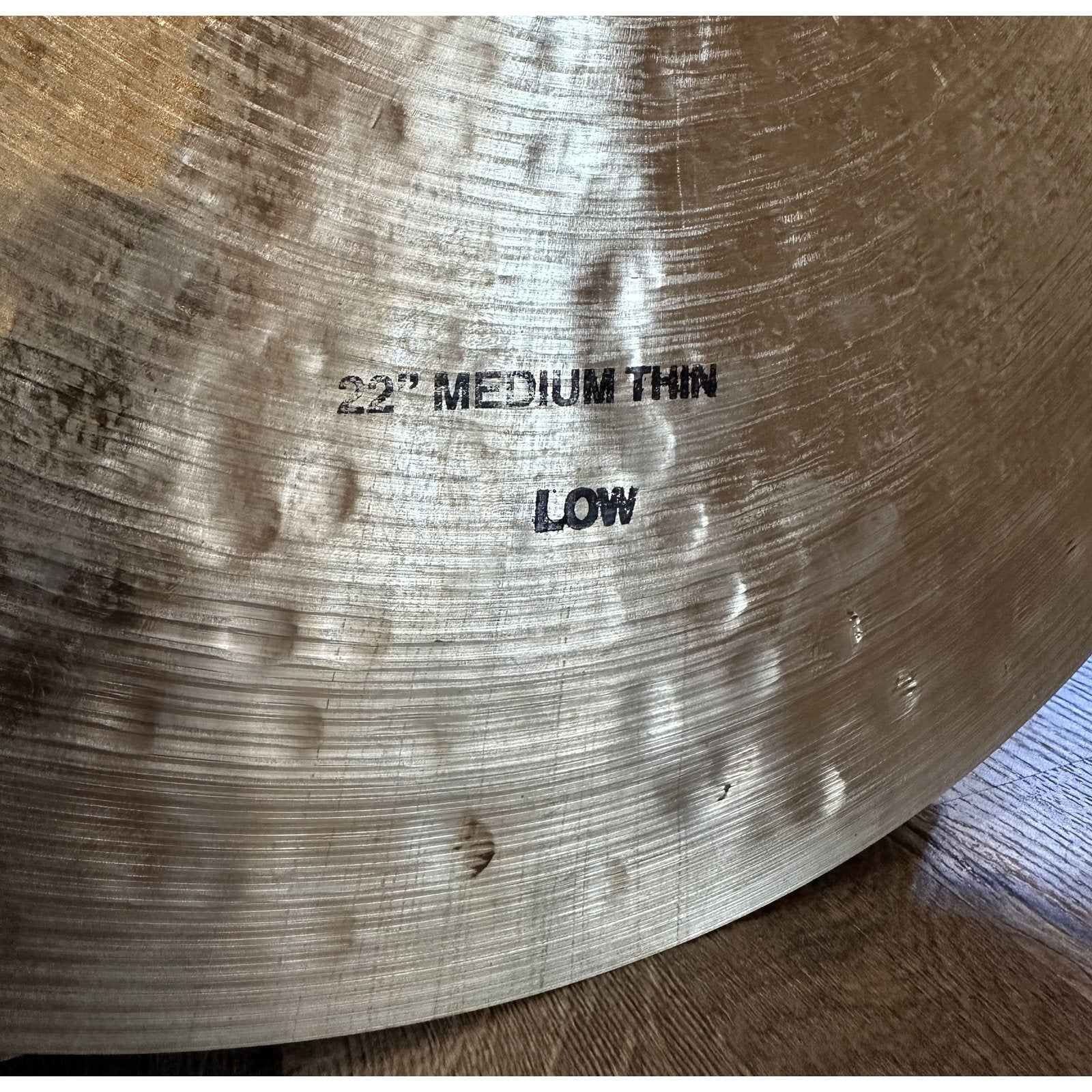Used Zildjian K Constantinople Medium Thin Low Ride Cymbal 22"